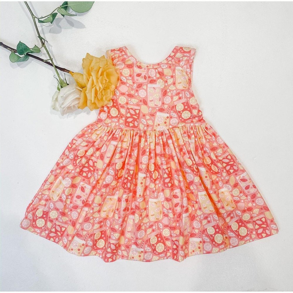 Mila & Rose Lemonade Stand Tank Twirl Dress